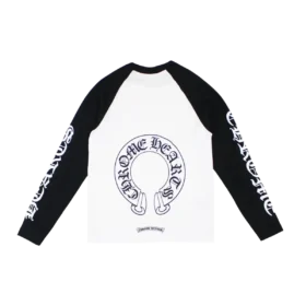 Zwart-wit Chrome Hearts-shirt