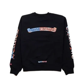Chrome Hearts shirt met lange mouwen, zwart