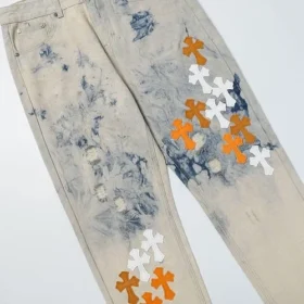 Chrome Hearts St Barth Tie Dye-jeans