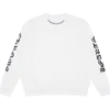 Chrome Hearts-sweatshirt met letters op de hals Chrome Hearts-sweatshirt met letters op de hals
