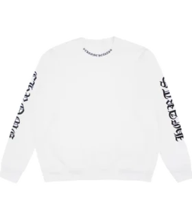 Chrome Hearts-sweatshirt met letters op de hals
