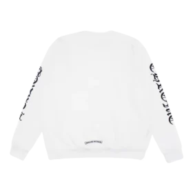 Chrome Hearts-sweatshirt met letters op de hals