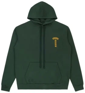 Chrome Hearts T-bar Hoodie groen/goud Chrome Hearts T-bar Hoodie groen/goud