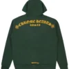 Chrome Hearts T-bar Hoodie groen/goud Chrome Hearts T-bar Hoodie groen/goud