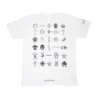 Chrome Hearts T-shirt met korte mouwen en meerdere logo’s Chrome Hearts T-shirt met korte mouwen en meerdere logo’s