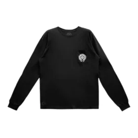 Chrome Hearts T-shirt met lange mouwen – Zwart