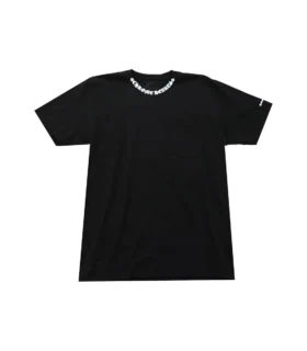 Chrome Hearts T-shirt met letters op de hals en korte mouwen