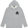 Chrome Hearts Triple Leather Cross Zip-up Hoodie Chrome Hearts Triple Leather Cross Zip-up Hoodie