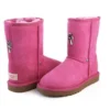 Chrome Hearts Uggs Roze
