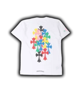 Chrome Hearts veelkleurig T-shirt met kruis