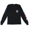 Chrome Hearts veelkleurig T-shirt met lange mouwen en Horseshoe-motief Chrome Hearts veelkleurig T-shirt met lange mouwen en Horseshoe-motief
