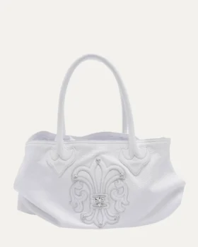 Chrome Hearts versierde Fleur Patch-tassen