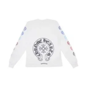Chrome Hearts wit shirt met lange mouwen