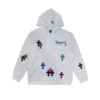 Chrome Hearts X Matty Boy Hoodie met Cross Patch Chrome Hearts X Matty Boy Hoodie met Cross Patch