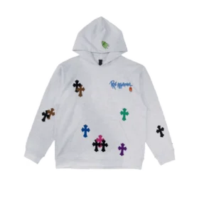 Chrome Hearts X Matty Boy Hoodie met Cross Patch
