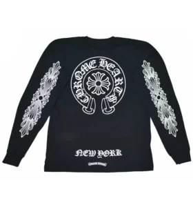 Chrome Hearts Zwart-Wit met Lange Mouwen