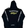 Chrome Hearts Zwarte Aspen Exclusieve Hoodie met Rits Chrome Hearts Zwarte Aspen Exclusieve Hoodie met Rits