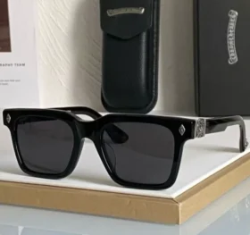 Chrome Hearts zwarte bril