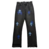 Chrome Hearts zwarte en blauwe Cross-Jeans Chrome Hearts zwarte en blauwe Cross-Jeans