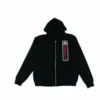 Chrome Hearts Zwarte Foti Jarvis Block Zip Hoodie Chrome Hearts Zwarte Foti Jarvis Block Zip Hoodie