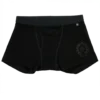 Chrome Hearts zwarte katoenen boxershort met zwarte ton-sur-ton Chrome Hearts zwarte katoenen boxershort met zwarte ton-sur-ton