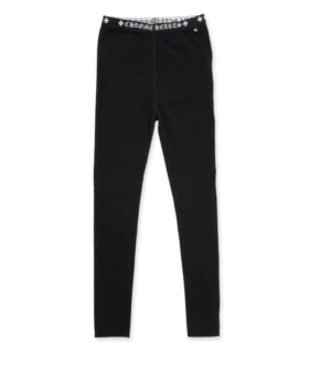 Chrome Hearts zwarte katoenen legging