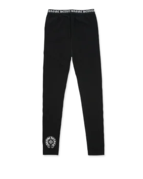 Chrome Hearts zwarte katoenen legging