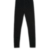 Chrome Hearts zwarte katoenen legging met grijze multilogo-print Chrome Hearts zwarte katoenen legging met grijze multilogo-print