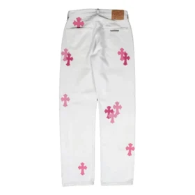 Chrome Style Levi’s Hearts Patch Jeans