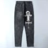 Door Chrome Hearts geïnspireerde jeans Door Chrome Hearts geïnspireerde jeans