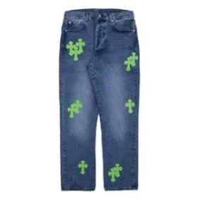 Firmranch broek met kruisapplicatie Chrome Hearts