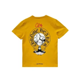 Geel Chrome Hearts-shirt