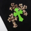 Jeans met leren patches