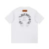 Louis Vuitton X Chrome Hearts T-shirt Wit Louis Vuitton X Chrome Hearts T-shirt Wit