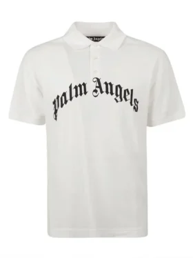 Polo met gebogen logo van Collabs X Saint