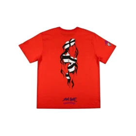 Rood Chrome Hearts-shirt