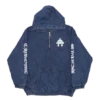 Ruckus denim jas met capuchon en Cross Patches Ruckus denim jas met capuchon en Cross Patches