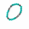 Turquoise kralenarmband 8 mm Turquoise kralenarmband 8 mm