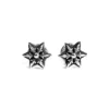 Uitgesneden star oorbellen Uitgesneden star oorbellen