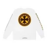 Witte Chrome Hearts-shirt met lange mouwen Witte Chrome Hearts-shirt met lange mouwen