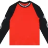Zwart en rood Chrome Hearts-shirt Zwart en rood Chrome Hearts-shirt