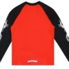 Zwart en rood Chrome Hearts-shirt Zwart en rood Chrome Hearts-shirt