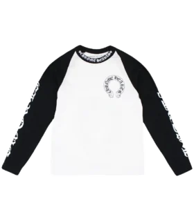 Zwart-wit Chrome Hearts-shirt